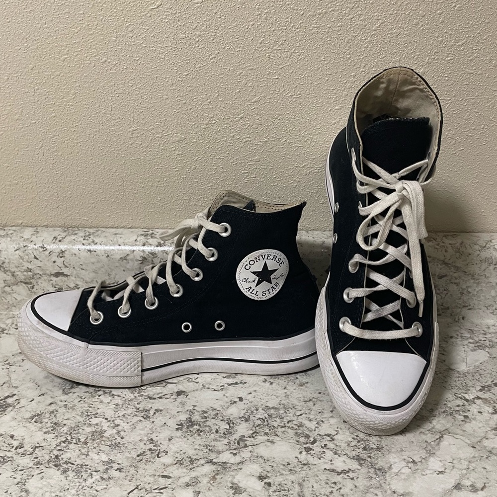 SOLD - Converse Chuck Taylor All Star Platform High Top Sneakers, Women’s 7